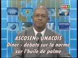 Ascosen Unacois debat huile de palme RTS