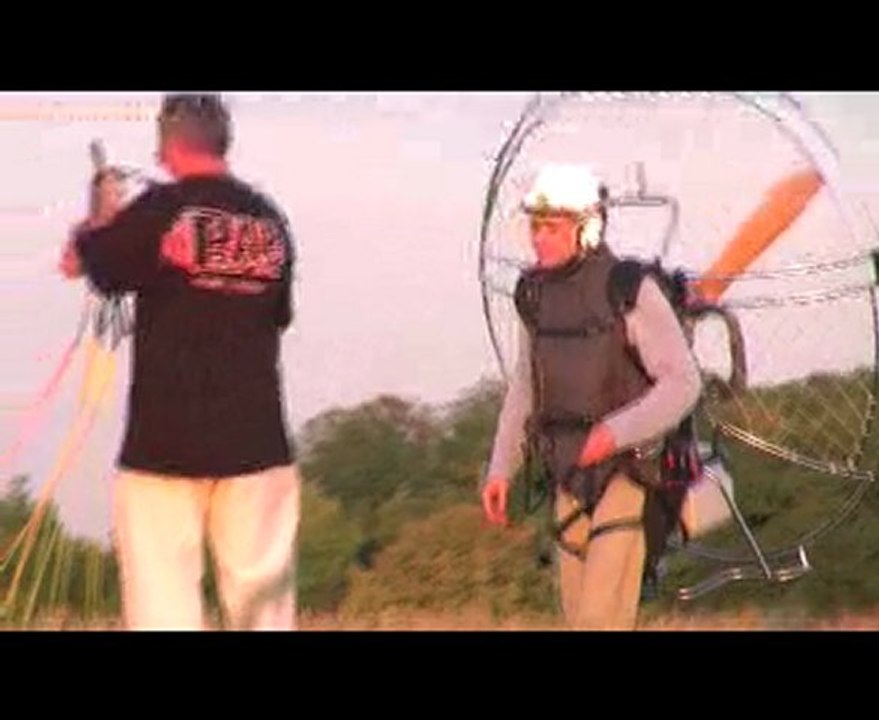 Ecole Grand Vol Paramoteur, Paris Nord, 1er Vol des Tougard