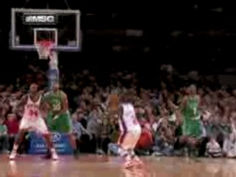 NBA Nate Robinson knocks down a three-pointer as the Knicks