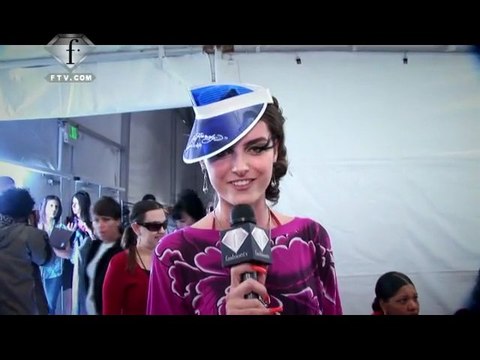 Ed Hardy Backstage WOMEN ss09 la fashio
