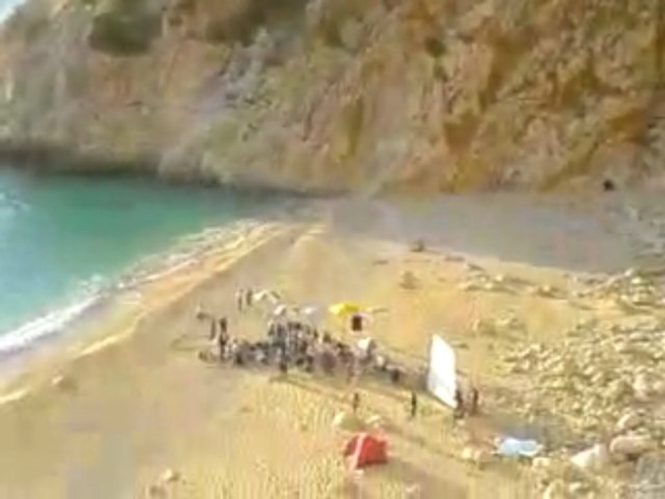Hintli Filmciler Kaputaş Plajında fılm çektiler