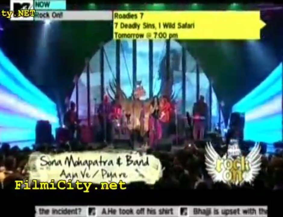 21 Nov 09 MTV Rock On pt 1