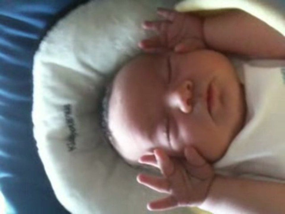 sebastian video-4 days old