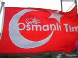 Osmanlı TİM Sancağı Ve Türk Bayrağı.