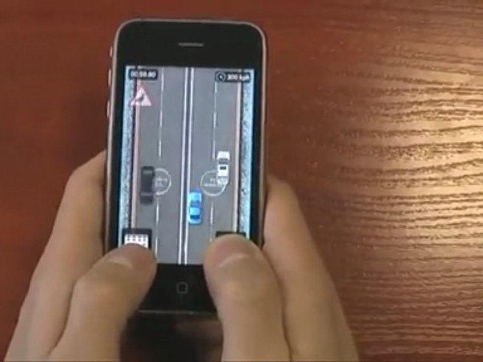 Free racing game app for iPhone 3G and 3GS