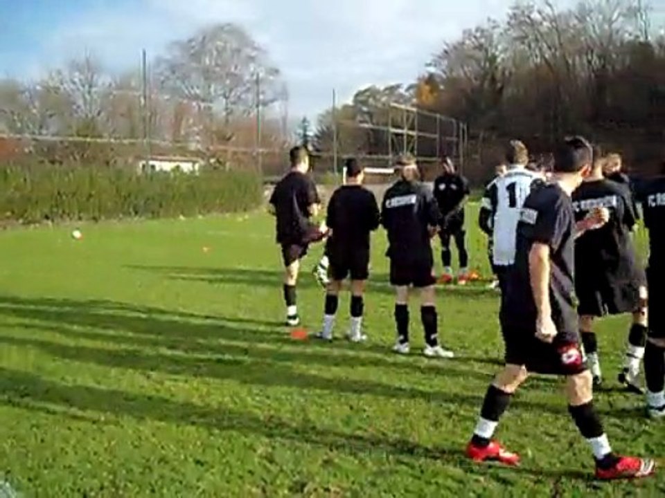 Echauffement dirigée d'avant match - U17 DH