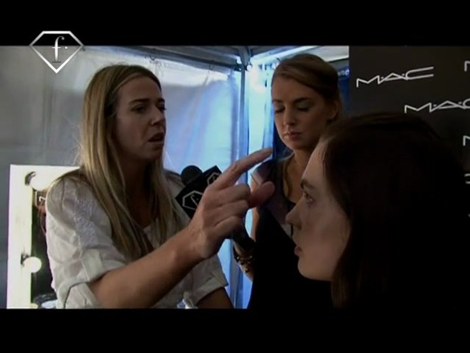 RAFW Kate Sylvester Makeup