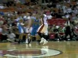 NBA Mario Chalmers hits Dwyane Wade with a perfect alley-oop