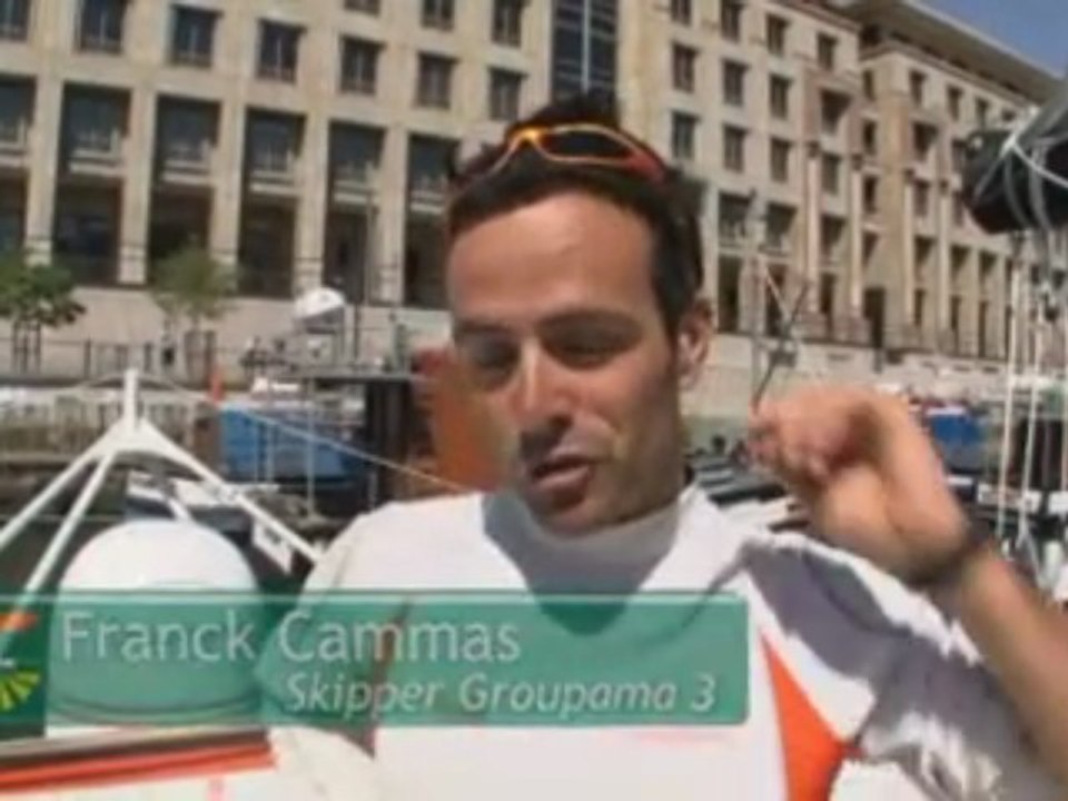 Trophée Jules Verne - Groupama 3 à Cape Town