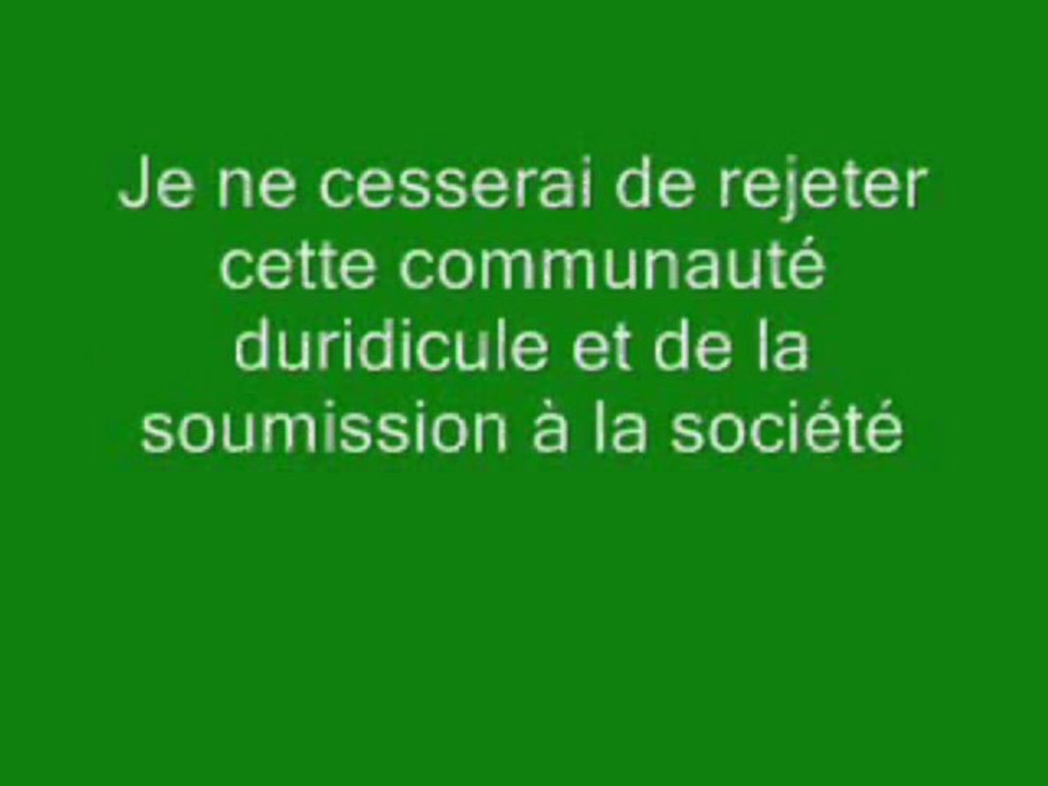 Le rap ennemie de l'islam et de la ouma