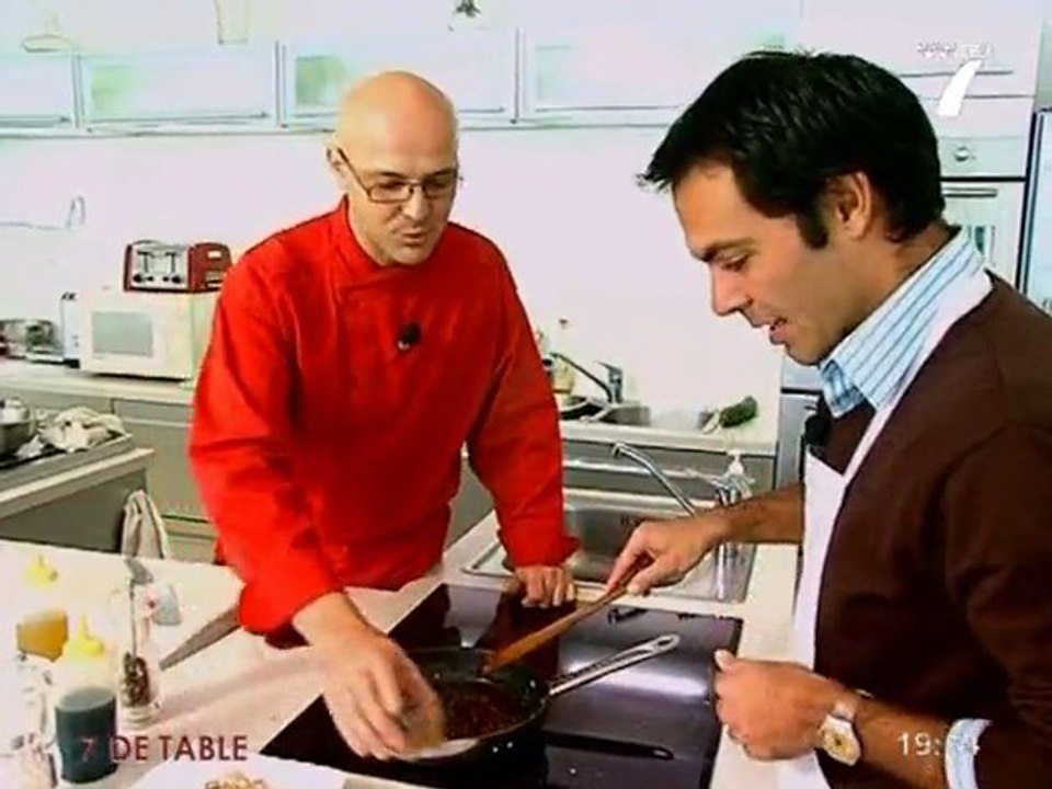 Escabèche de dorade dans 7 de table