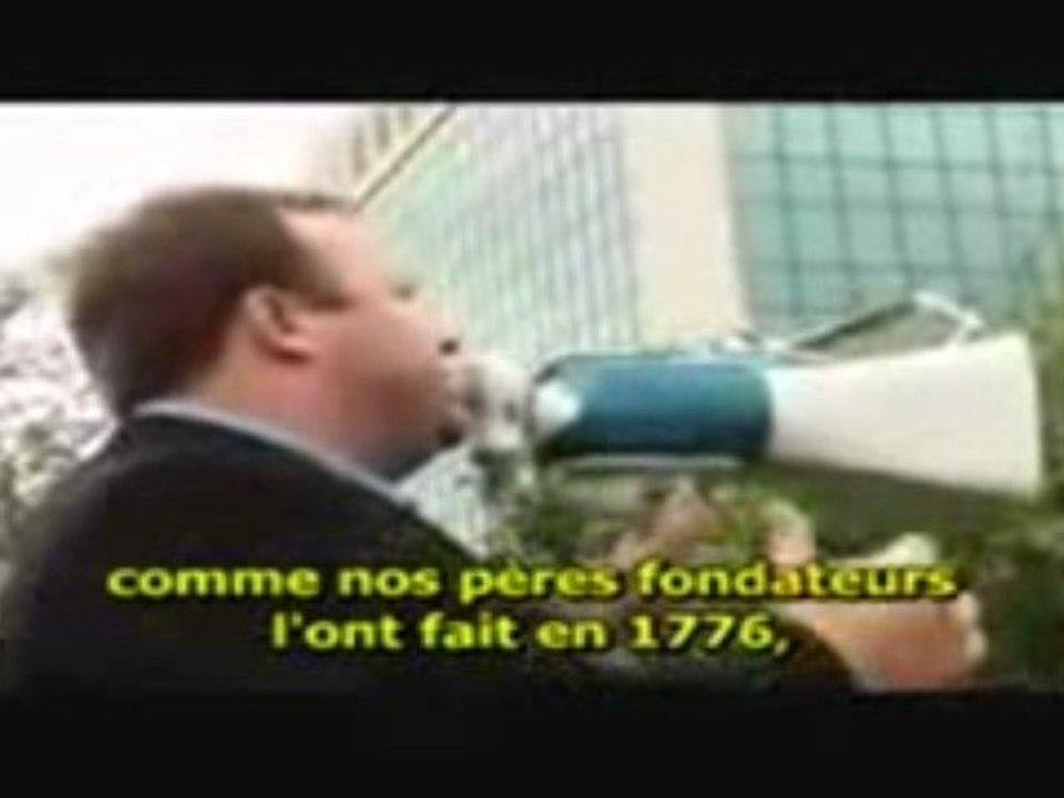 Alex Jones s'adresse a Rockefeller et ses complices