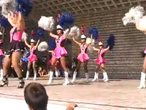 Marches pompoms podium Marignane 2009
