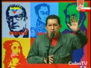 Convoca Chávez Quinta Internacional Socialista