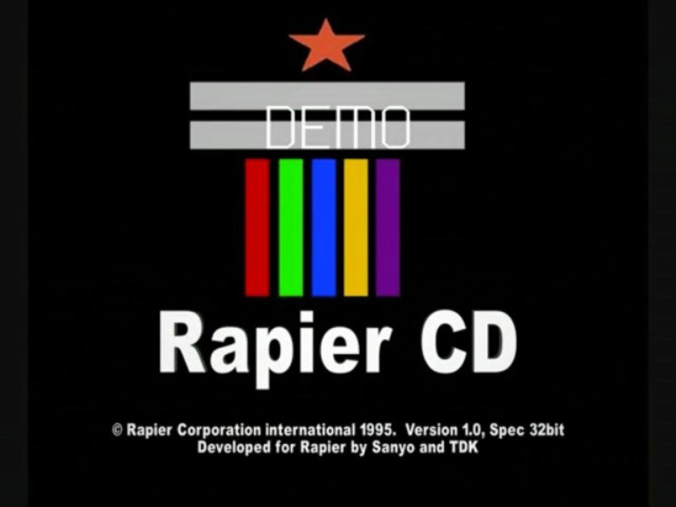 Rapier CD game load sequence