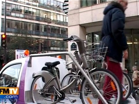 Le Vélib' victime de vandalisme