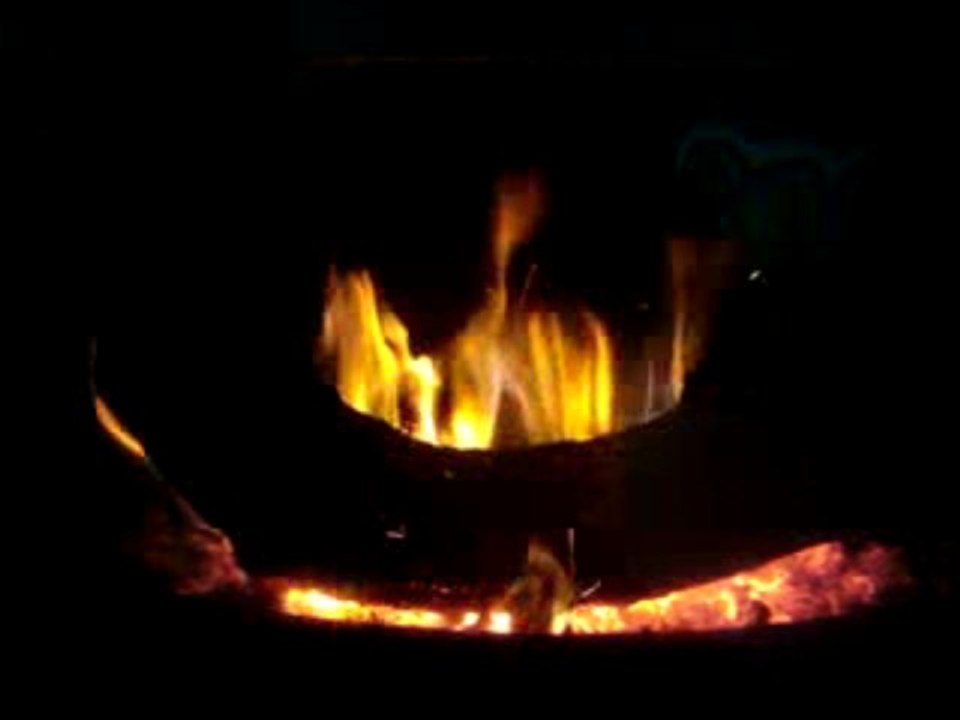 devant cheminee pendant tempete