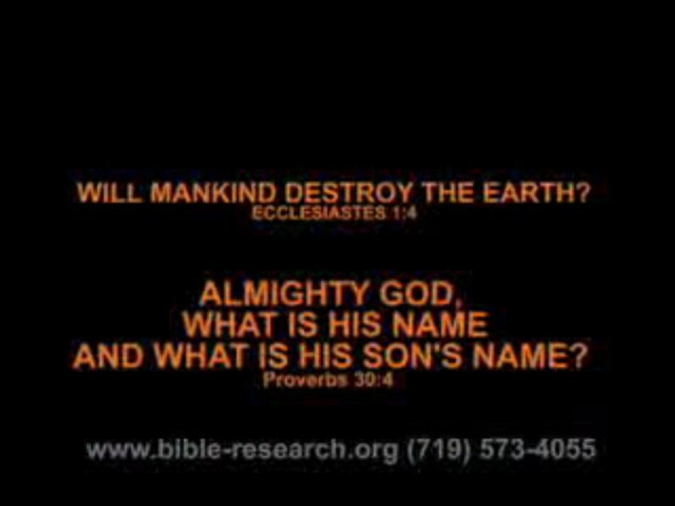 Bible Research Movie