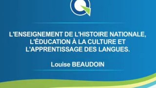 Atelier 4: Histoire nationale, éducation, culture et langues