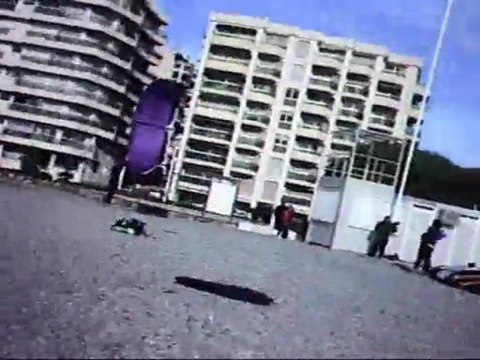 kite filmé caméra embarqué (décatlhon)