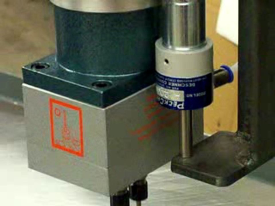 Two Hole Peck Drilling Process by AutoDrill