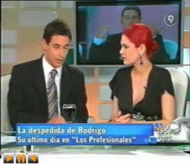 Rodrigo Lussich se despide de Los Profesionales
