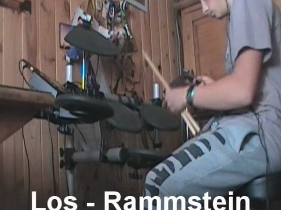 Los - Rammstein (Drumcover Aleko)