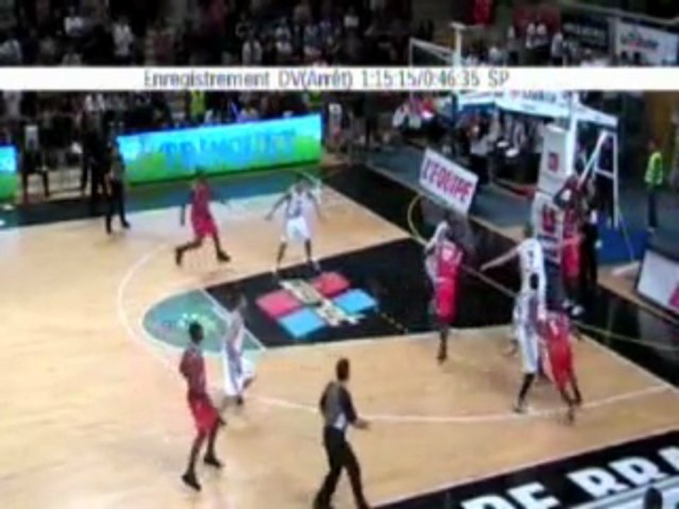 Fin de match, Orléans - STB Le Havre