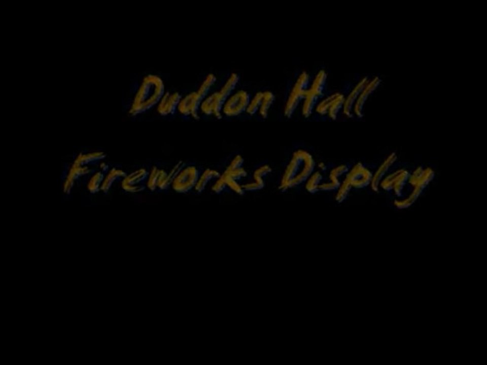 Hex Fireworks Duddon Hall