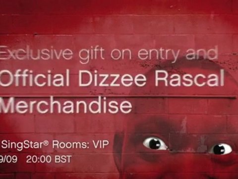 DIZZEE RASCAL - PS3 Vidzone & Playstation home [Singstar]