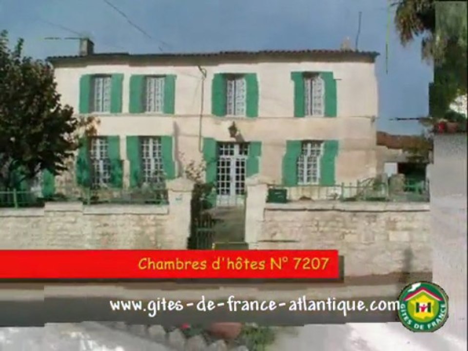 chambres d'hôtes 7207- Gîtes de France 17
