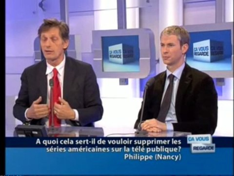 Franck Riester « Ca vous regarde » LCP 25 novembre 2008 (3/4)