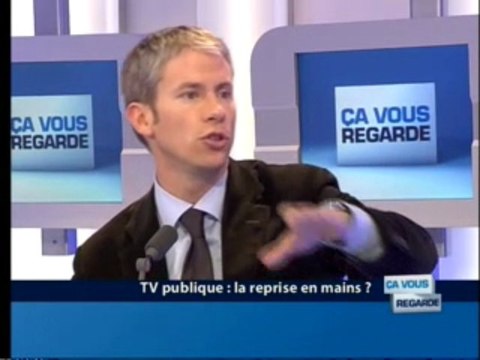 Franck Riester « Ca vous regarde » LCP 25 novembre 2008 (4/4)