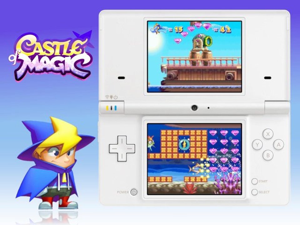 Castle of Magic (trailer) - Jeu DSiWare Gameloft