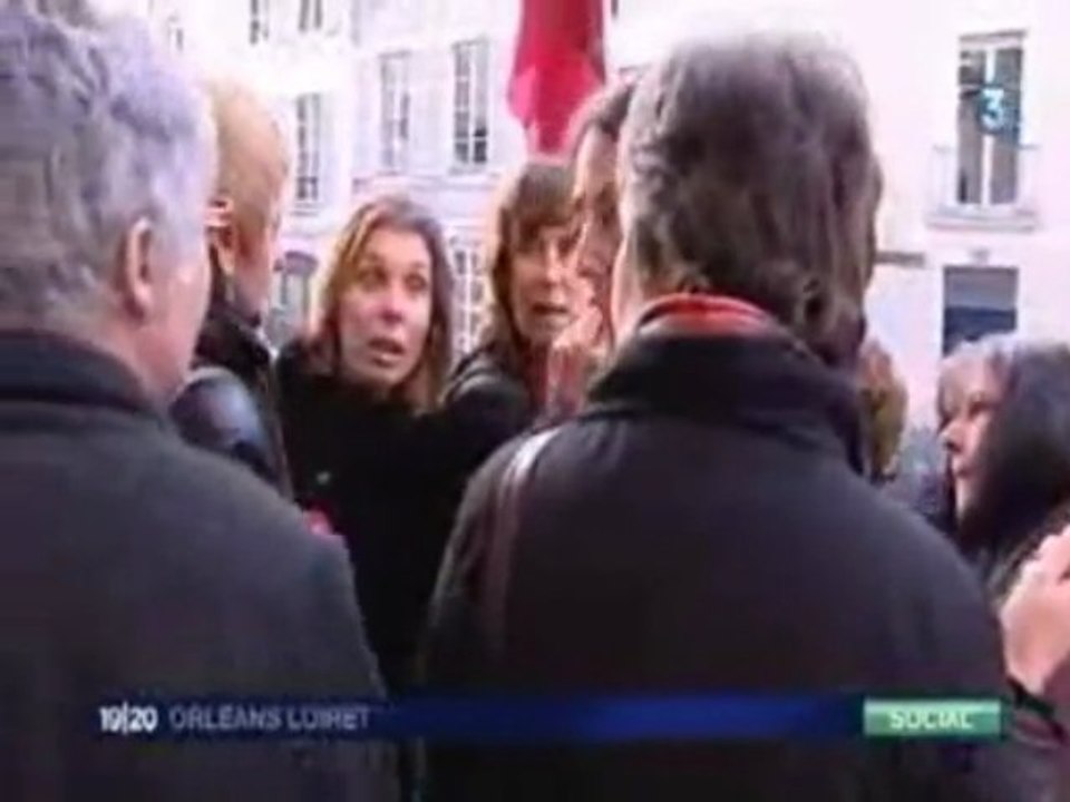 France 3 Orléans - Grève à l'institut des jeunes sourds