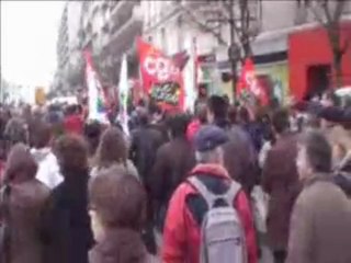 Manifestation des enseignants à Angers