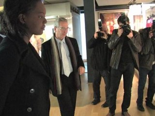 Rama Yade visite le Musée du sport