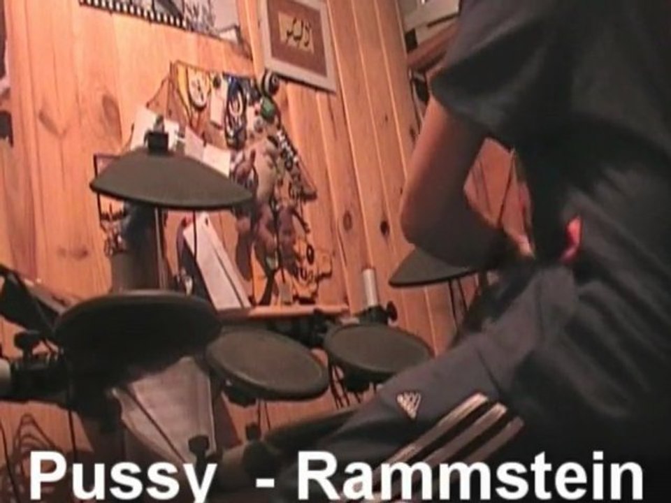 Pussy - Rammstein (Drumcover Aleko)