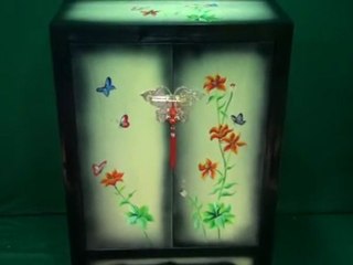 Commode coréenne jaune pâle - TC-1004C