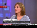 Laurianne Deniaud, invitée d'Audrey Pulvar sur iTélé