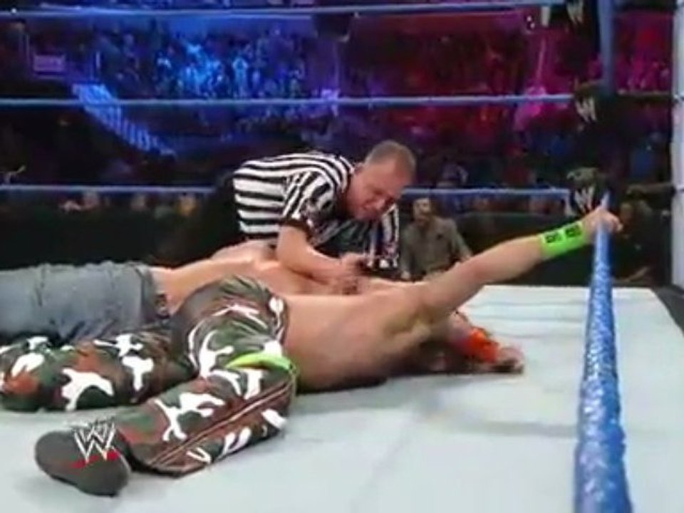 Survivor Series 2009 HBK vs HHH vs John Cena Part 2