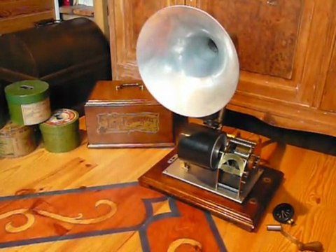 IDEAL PHONOGRAPHE 1902 Liberty Bell March Band