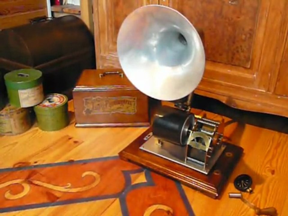IDEAL PHONOGRAPHE 1902 Liberty Bell March Band