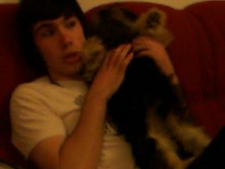 Félix saoul chez Caro