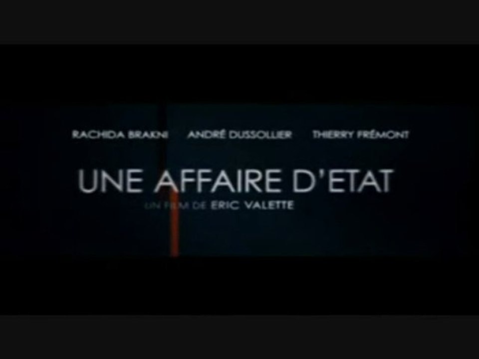 Avant première du film "une affaire d'état"