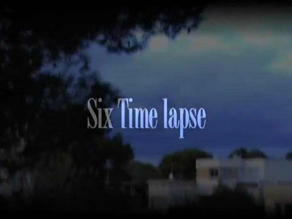 Six time lapse