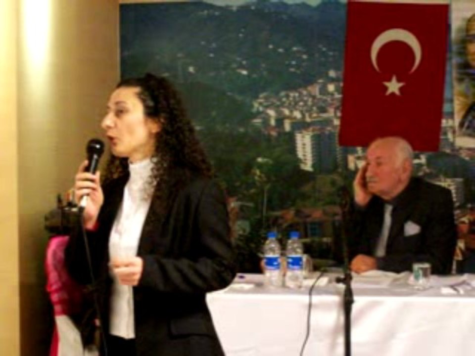 Çayeli Derneği Kongresi İlknur ÇOLAK konuşması