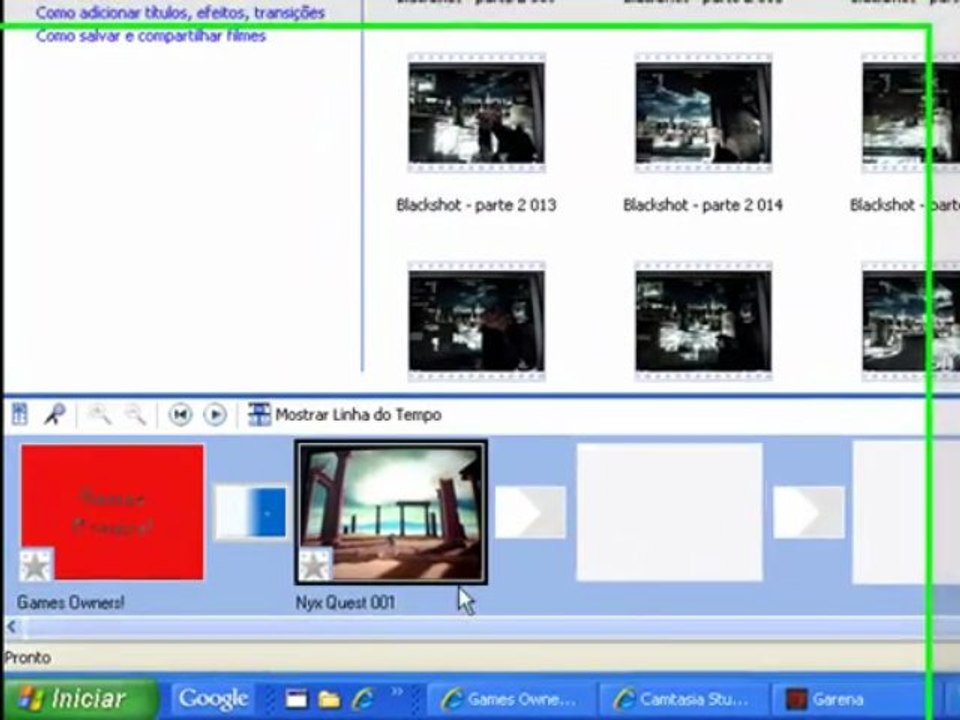 Video Aula - Básico Movie Maker