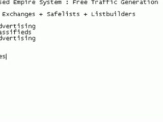 Home Based Empire System : Free Traffic Generation