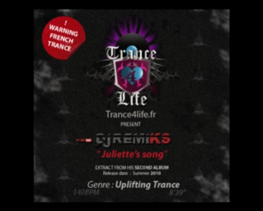 Juliette's Song - Dj Remiks -Trance Uplifting-TRANCE4LIFE.fr
